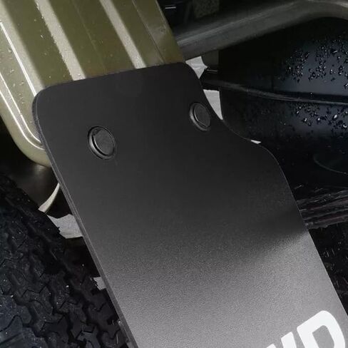 Japanese Mini Truck Rear Mud Flaps, black, MT007 in Saudi Arabia