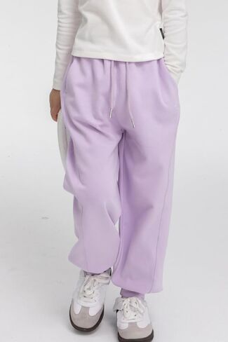 Rolanko Girls Baggy Sweatpants Solid Jogger Pants Soft Sweats Kids Trousers with Pockets 6-14Y in Kuwait