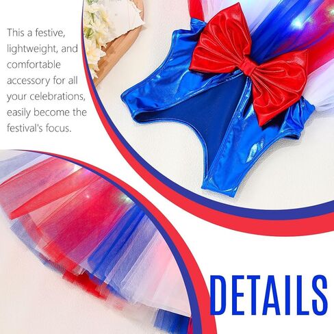 TWINKLEDE Light Up Tutu Dress Led Glow Party Dance Outfits for Girls in Saudi Arabia
