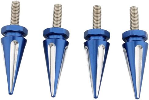 4pcs دراجة نارية الزجاج الأمامي براغي الزجاج الأمامي للاشمئزاز من هارلي جولة الطريق انزلاق fltru fltru fltrxs 1998-2023 2024 2025 (Chrome) in Saudi Arabia
