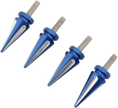 4pcs دراجة نارية الزجاج الأمامي براغي الزجاج الأمامي للاشمئزاز من هارلي جولة الطريق انزلاق fltru fltru fltrxs 1998-2023 2024 2025 (Chrome) in Saudi Arabia