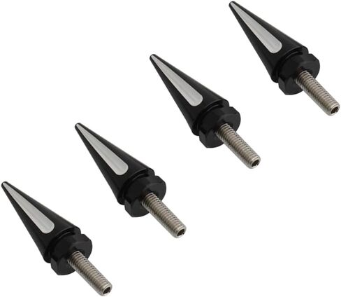 4pcs دراجة نارية الزجاج الأمامي براغي الزجاج الأمامي للاشمئزاز من هارلي جولة الطريق انزلاق fltru fltru fltrxs 1998-2023 2024 2025 (Chrome) in Kuwait