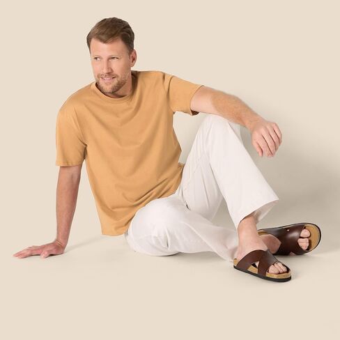 Amazon Essentials Men's Crossover Sandals in Kuwait