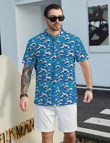 القمصان البولو Henley Henley Mens in Kuwait