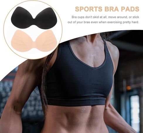 منصات صدرية 2pcs 2pcs إدراج نساء من وسادات صدرية صدرية صدرية بدائل صدرية وسادات حشو حمالة صدرية كوب دفع لأعلى إدراج النساء اللذيذ in Kuwait