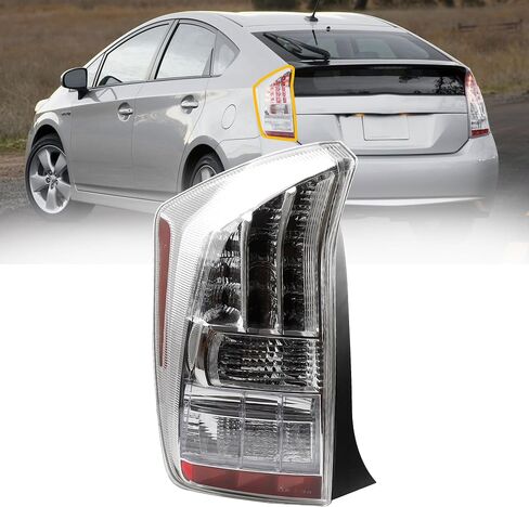Dasbecan Rear Left Tail Light Assembly Compatible with Toyota Prius 2010 2011 Driver Side Tail lamp Replaces# 81561-47111 8156147111 in Saudi Arabia