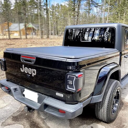 Wolfstorm LED أضواء الذيل المتسلسل لعام 2019 2020 2021 2022 2023 2024 2025 Jeep Gladiator JT ، استبدال مجموعة الأضواء التيل لـ 19-23 جيب مصارع ، (عدسة مدخنة) in Saudi Arabia