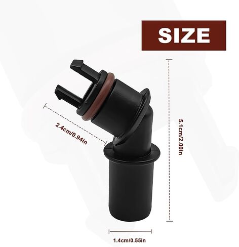 Positive Crankcase Ventilation PCV Valve, Compatible with Chevy Camaro 2010-2015, Impala 2012-2019, Saturn Outlook 2008-2010, Bulck Enclave 2008-2024 etc, Replace OE# V546, 12578316 in Saudi Arabia