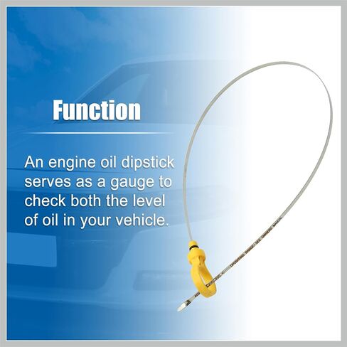 1 Pcs Engine Oil Dipstick Engine Oil Fluid Level Dipstick for Chevrolet Camaro Z28 5.7L V8 Gas 1995-1997 No.12551144 Replacement Car Parts in Saudi Arabia
