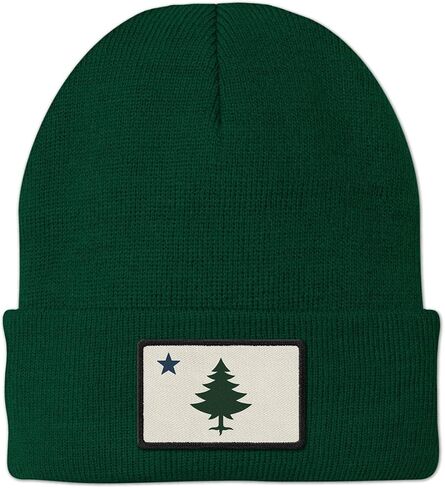 Chowdaheadz Vintage Maine Flag Cuff Knit - Unisex Winter Hat in Saudi Arabia