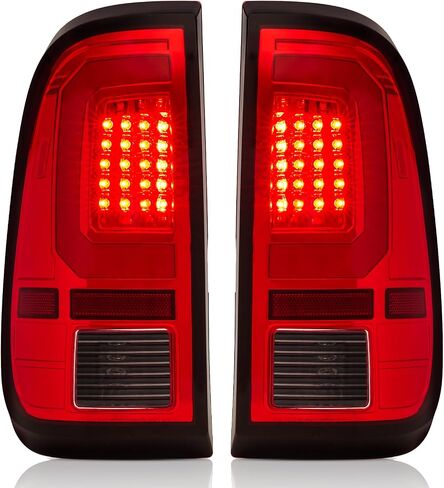 LED LED Tail Lights Assamble مع 1997-2003 Ford F150 1999-2007 Ford F250 F350 Superduty Side and Raptenger Side ، Smoke in Kuwait