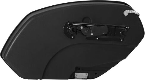 TCMT Black Saddlebag Left+Right Fit For Harley Street Bob Softail Standard 2018-2024 in Saudi Arabia