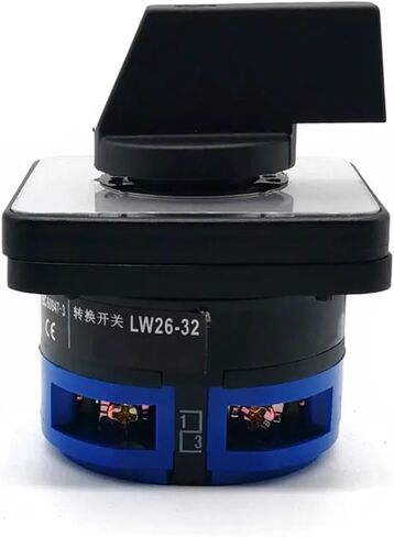 LW28-32 Electric 2 Position 4 Terminals Rotary Cam Changeover Switch 550V 32A Knob(Off on) in Saudi Arabia