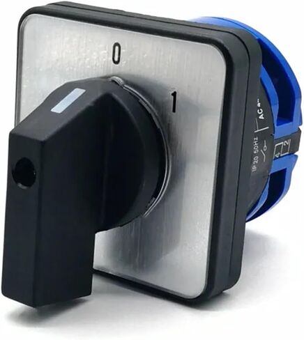 LW28-32 Electric 2 Position 4 Terminals Rotary Cam Changeover Switch 550V 32A Knob(Off on) in Saudi Arabia