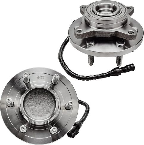 Detroit Axle - 2WD Front Wheel Hubs for 2007-2010 Ford Expedition Lincoln Navigator 2009 2009 ، استبدال مجموعة محامل محامل Wheel Hub ، محاور الزوج - [W/ABS] in Saudi Arabia