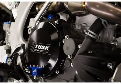TUSK IMPACT BILLET COLCT COVER Black متوافق مع Yamaha YZ450F 2010-2022/YZ450FX 2016-2023 in Saudi Arabia