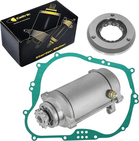 Caltric starter & Clutch طريقة واحدة تحمل مع Kawasaki Prairie 300 KVF300 KV-F300 1999-2002 w/gasket in Kuwait