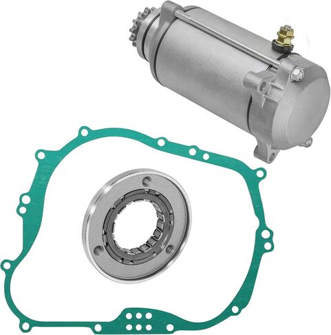 Caltric starter & Clutch طريقة واحدة تحمل مع Kawasaki Prairie 300 KVF300 KV-F300 1999-2002 w/gasket in Kuwait