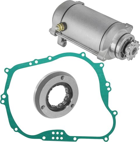 Caltric starter & Clutch طريقة واحدة تحمل مع Kawasaki Prairie 300 KVF300 KV-F300 1999-2002 w/gasket in Kuwait
