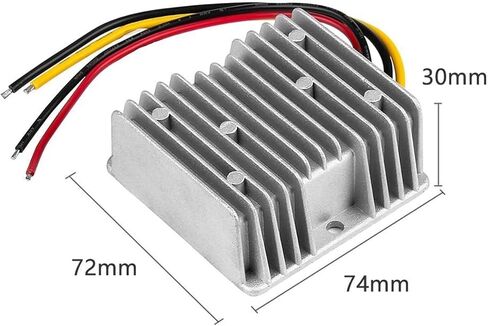 1pcs 8V-40V to 12V 6A 72W Stabilizer Voltage Regulator Converter Boost Module Power Supply in Saudi Arabia