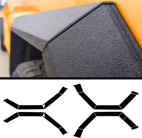 SLIPLO Cybertruck Vinyl Wrap Kits (Fenders) in Saudi Arabia