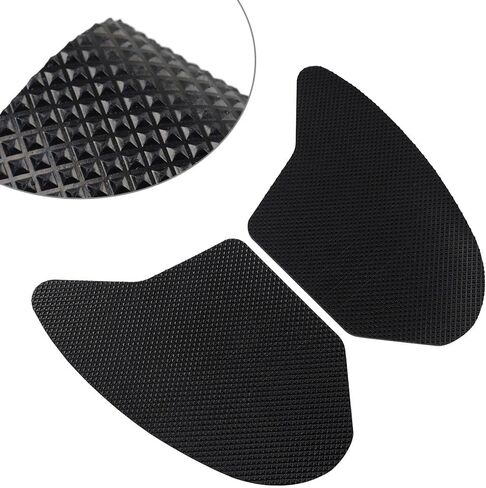 cnwaga3 1pair صهريج صهريج تراكب انزلاق الحامي الجانبي لغاز الوقود ملصق قبضة الركبتين ملصق أسود ل kawasaki zx6rr zzr600 zx6r zx636 2005-06 دراجة نارية in Kuwait