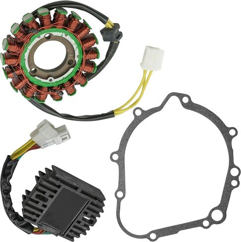 Caltric Stator & منظم مقوم وحشية متوافق مع Suzuki GSXR750 GSXR 750 GSX-R750 2006-2008 in Saudi Arabia
