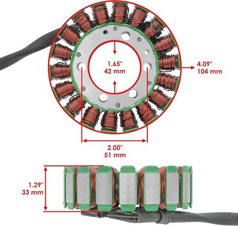 Caltric Stator متوافق مع Sea-Doo Rxt260 2011-2016/RXT-X 260 2010-2015/RXT 215 255 2009-2010 in Saudi Arabia