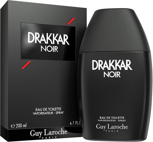 Guy Laroche Drakkar Noir Designer Designer Pragrance - Eau de Toilette مكثفة وقوية - مزيج فوجير والتوابل العطرية - كولونيا رجال طويلة الأمد - يوم ومساء in Saudi Arabia