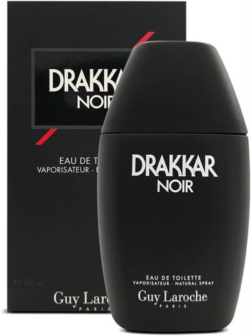 Guy Laroche Drakkar Noir Designer Designer Pragrance - Eau de Toilette مكثفة وقوية - مزيج فوجير والتوابل العطرية - كولونيا رجال طويلة الأمد - يوم ومساء in Saudi Arabia