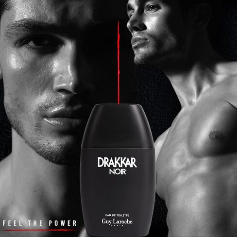 Guy Laroche Drakkar Noir Designer Designer Pragrance - Eau de Toilette مكثفة وقوية - مزيج فوجير والتوابل العطرية - كولونيا رجال طويلة الأمد - يوم ومساء in Saudi Arabia