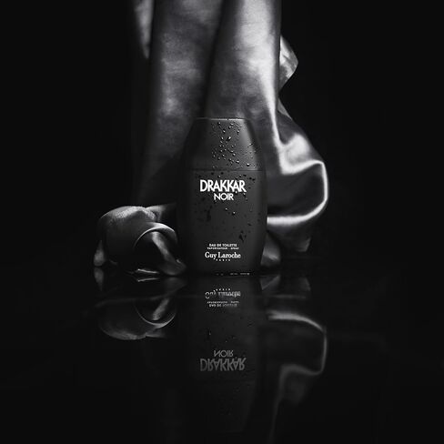 Guy Laroche Drakkar Noir Designer Designer Pragrance - Eau de Toilette مكثفة وقوية - مزيج فوجير والتوابل العطرية - كولونيا رجال طويلة الأمد - يوم ومساء in Saudi Arabia