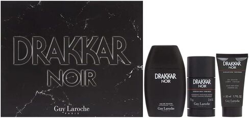 Guy Laroche Drakkar Noir Designer Designer Pragrance - Eau de Toilette مكثفة وقوية - مزيج فوجير والتوابل العطرية - كولونيا رجال طويلة الأمد - يوم ومساء in Saudi Arabia