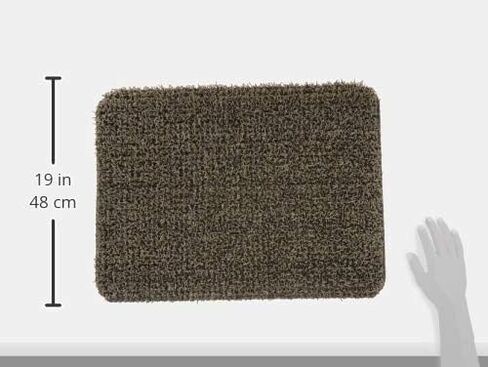 Grassworx 10372028 18 x 24 Earth Taupe Classic Scraper Door Mat, No Size in Saudi Arabia