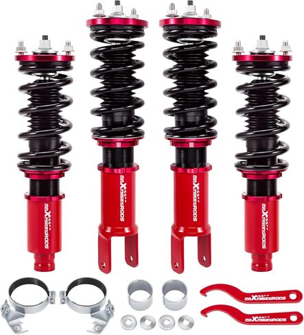 Coilovers for Honda Civic 1988-2000 ، Honda CR-X 1988-1991 ، for CR-X Delsol 1993-1997 ، for Acura Integra 1990-2001 ، Height Coilovers Suspension Kit ، in Kuwait