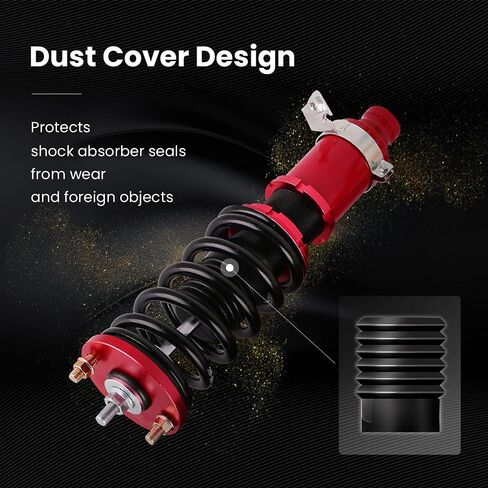 Coilovers for Honda Civic 1988-2000 ، Honda CR-X 1988-1991 ، for CR-X Delsol 1993-1997 ، for Acura Integra 1990-2001 ، Height Coilovers Suspension Kit ، in Kuwait