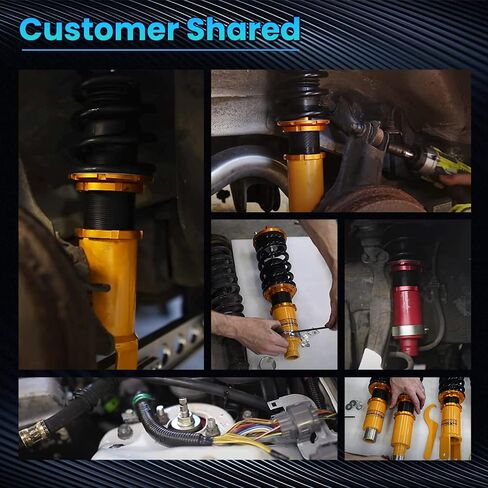 Coilovers for Honda Civic 1988-2000 ، Honda CR-X 1988-1991 ، for CR-X Delsol 1993-1997 ، for Acura Integra 1990-2001 ، Height Coilovers Suspension Kit ، in Kuwait