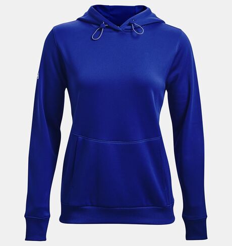 Under Armour Womens Storm Fleece Hoody Red | White MD in Kuwait