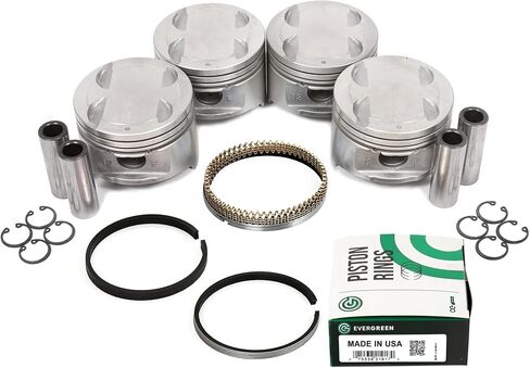 MA-4216950634-2 Pistons Main Rod Bearings Compatible With/For 91-98 Mazda Protege Miata Ford Escort 1.8 BP in Saudi Arabia
