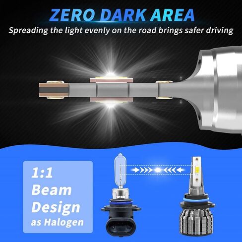 مصابيح الأضواء لـ Chevy Colorado 2015 2015 2017 2018 2019 2020 2021 ، مجموعة Low Beam Low Beam و High Beam Low و Fog Light ، الضوء الأبيض 6500K ، سطوع 500 ٪ ، التوصيل والتشغيل - 6 حزمة in Kuwait