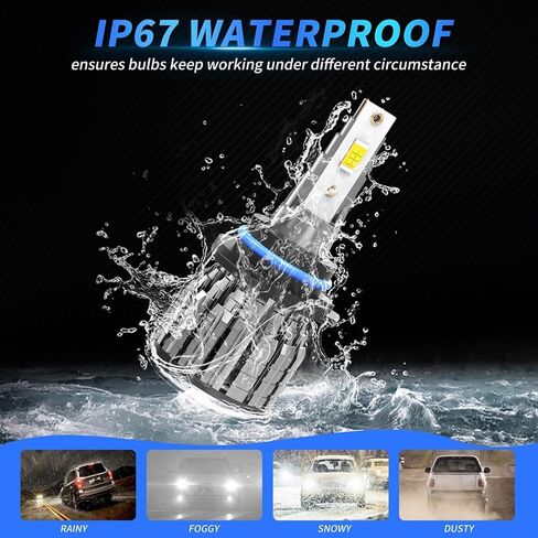 مصابيح الأضواء لـ Chevy Colorado 2015 2015 2017 2018 2019 2020 2021 ، مجموعة Low Beam Low Beam و High Beam Low و Fog Light ، الضوء الأبيض 6500K ، سطوع 500 ٪ ، التوصيل والتشغيل - 6 حزمة in Kuwait