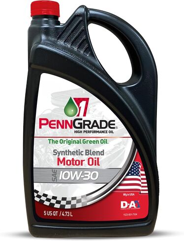 PENN GRADE 1, 71506, Synthetic Blend High Performance Oil SAE 10W-30, 1 Quart (12 Pack) in Saudi Arabia