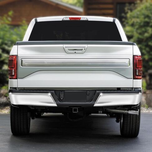 DNA MOTORING Steel Rear Right Bumper Endcap Compatible with 15-20 Ford F150, Chrome, BUMP-R-F15015-C-02-CH-R in Saudi Arabia