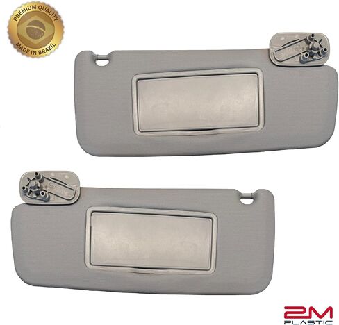 Sun Visor for Chevy Silverado & GMC Sierra تربط الجانبين (Beige 2007-2013) in Kuwait