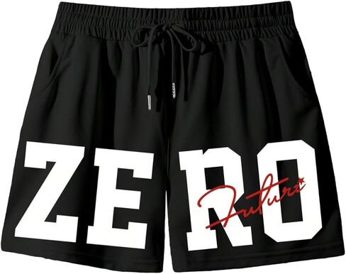 Gorglitter Men Graphic Basketball Shorts Cool Cormstring Soccer Gym Shorts in Saudi Arabia