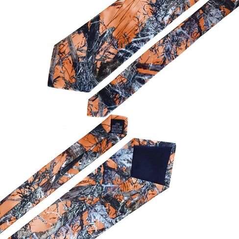 Orange Camo Groomsmen Vest for Men - Elegant Tuxedo Formal Wear - XXL in Saudi Arabia