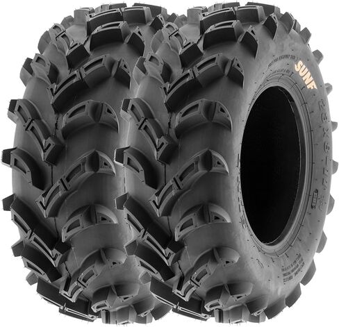 SunF 22x11-9 ATV UTV Muddy Tire 22x11x9 Dirt Mud 6 PR A024 - PAIR of 2 in Kuwait