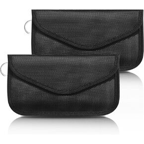 حقيبة فاراداي للهواتف المحمولة ومفتاح السيارة ، حقيبة مانع الإشارة 2 حزمة ، مضاد للتشويش ، حظر إشارة RFID ، مثبطات النار ، حقيبة فاراداي مقاومة للماء للخصوصية ، مانع القضية المضاد للاحتفال in Kuwait