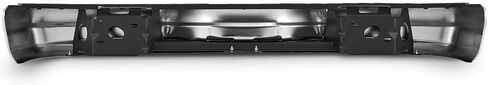 Fit For 92-14 Ford Econoline Rear Step Bumper Assembly Compatible with 1992-2014 Ford Econoline Van E150 E-150 E250 E-250 E350 E-350 Chrome Steel Back Bumper FO1103205 in Saudi Arabia