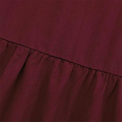 Women Vintage Pleated Skirt High Waist Retro Long Skirt in Saudi Arabia